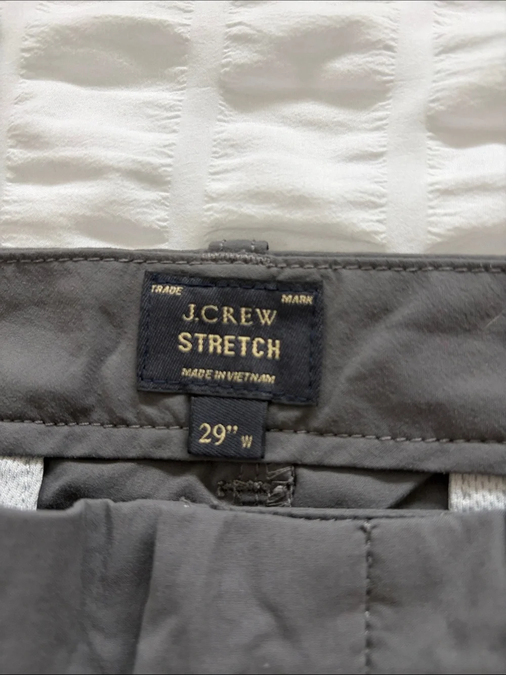 J. Crew Women’s Gray Flat-Front Stretch Activewear Shorts. Hiking, Golf? EUC